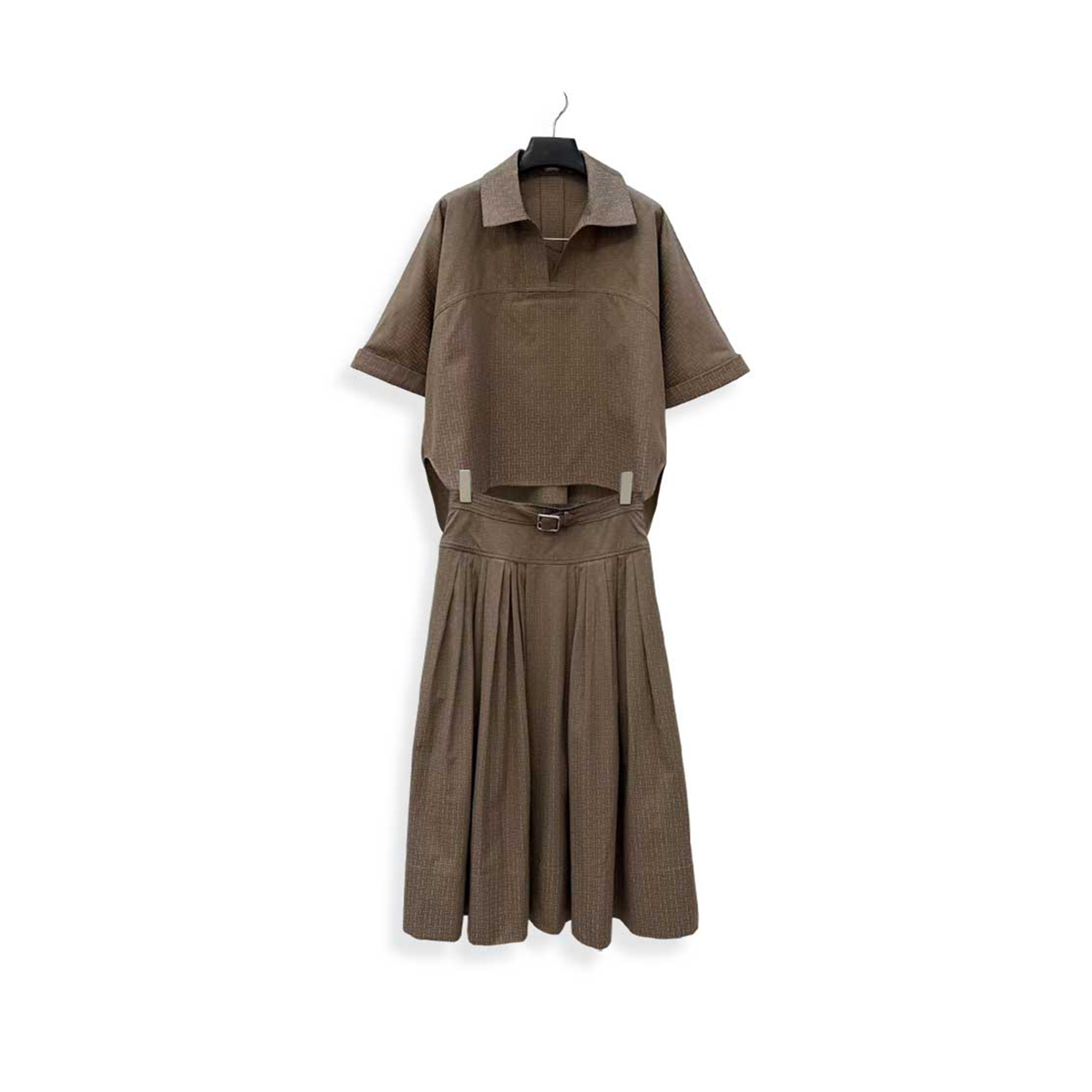 HERMÈS GAJEREN POLO SHIRT SAITIN H6E0631DB9036